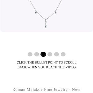 Dazzling Silver Necklace with Crystal Drops